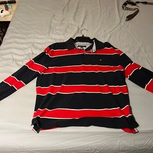 Tommy Hilfiger Long Sleeve Polo (L)